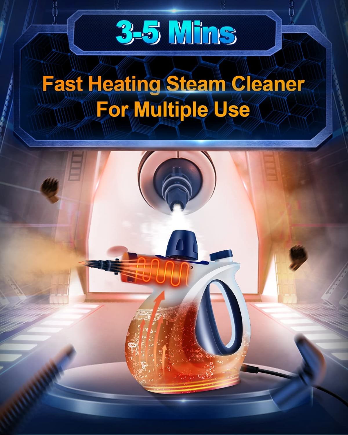 All Natural Home Steam Cleaner Appliance