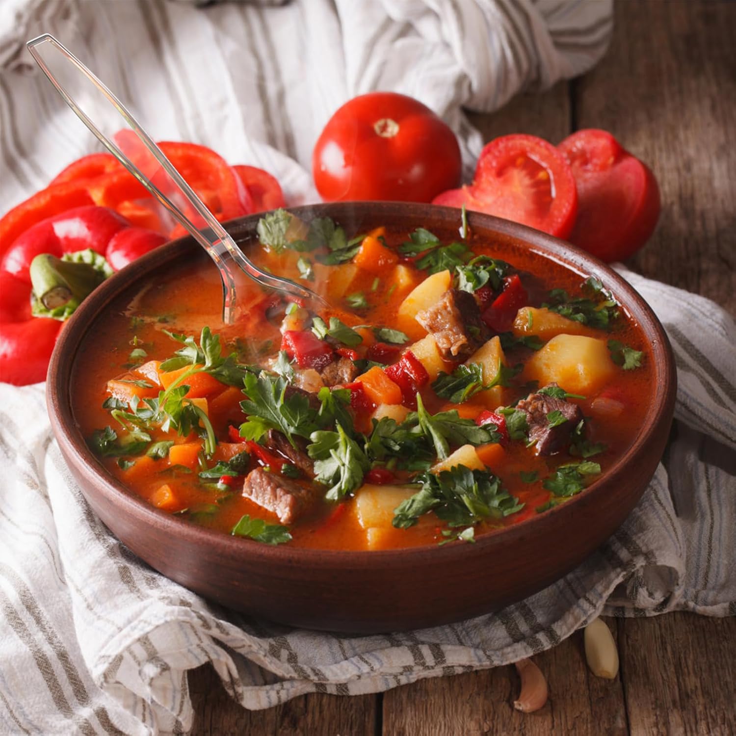 Extra Heavy Duty Clear Plastic Cutlery Set