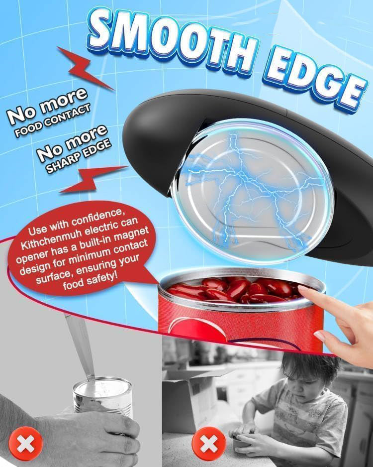 One Touch Automatic Electric Can Opener